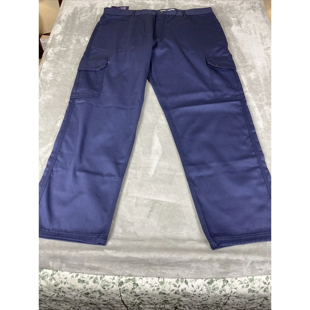 Lapco FR Cat2 Cargo Pants Men's 40X32 Navy Blue FR NEPA 2112 NWT